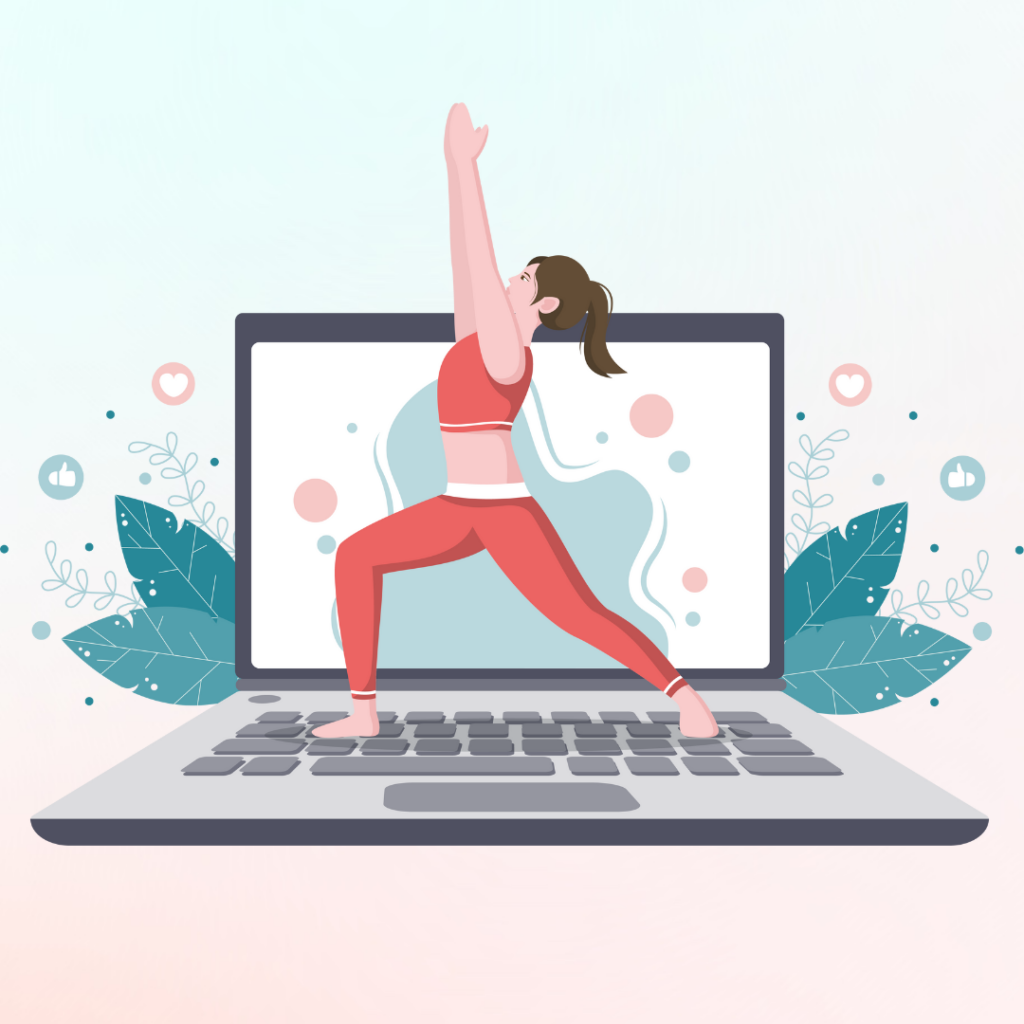 Zajęcia jogi online w szkole EKAM