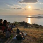 zachód słońca na Korfu