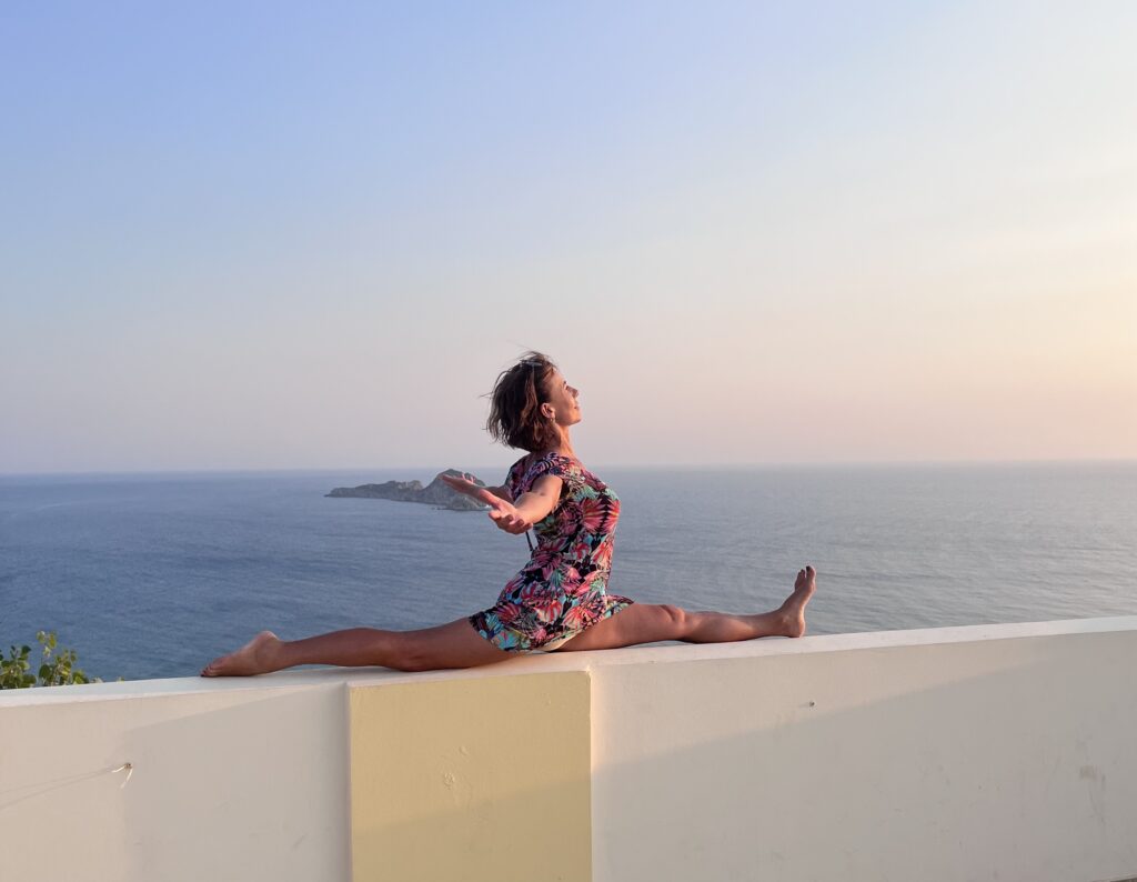 Dorota Różycka szpagat