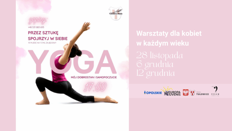 Cykl zajęć YOGA – Mój dobrostan i samopoczucie w Tułowciach