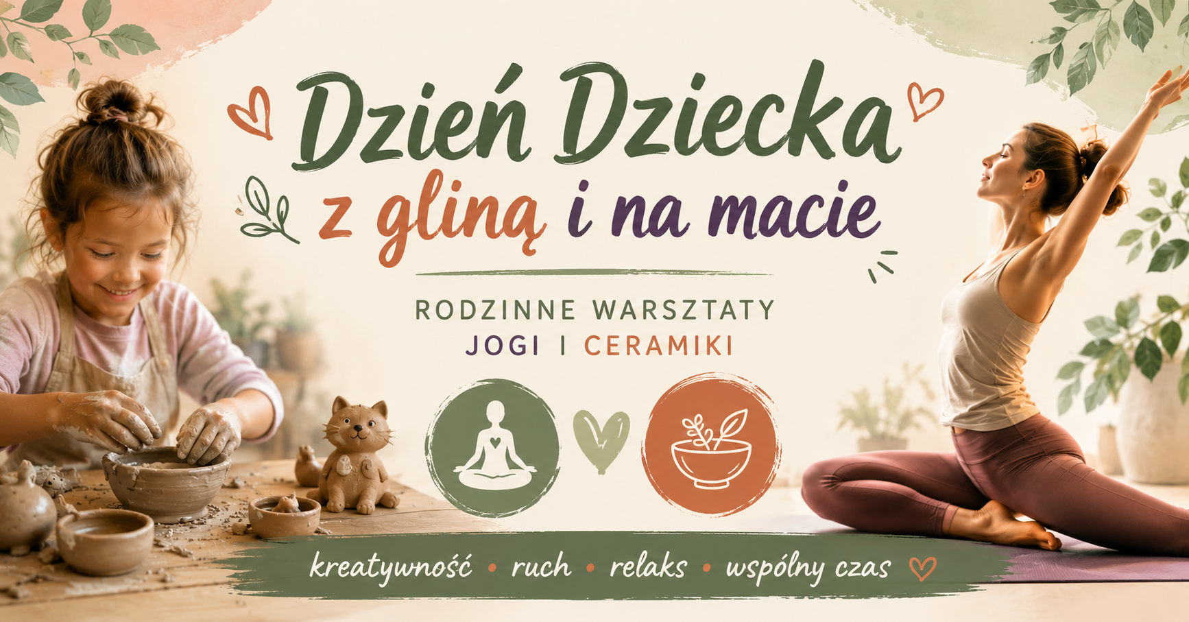 dzien dziecka joga i ceramika1