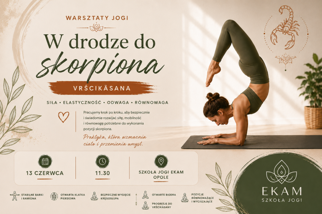pozycja skorpiona warsztaty opole